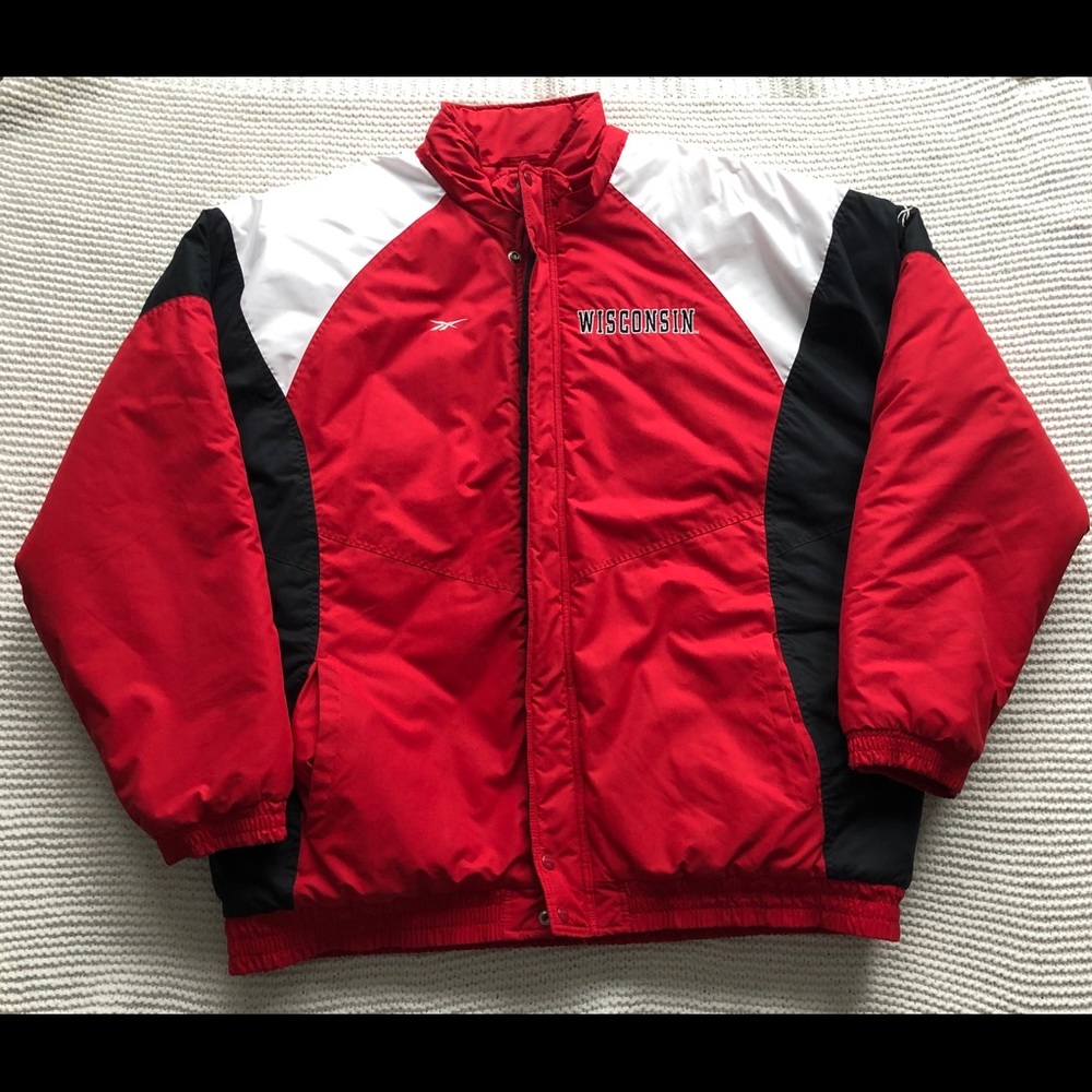 Like New University of Wisconsin Reebok Jacket